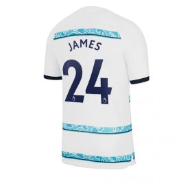 Herren Fußballbekleidung Chelsea Reece James #24 Auswärtstrikot 2022-23 Kurzarm